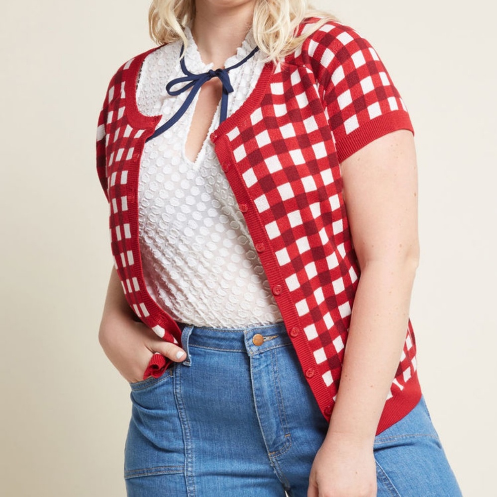 Modcloth How Writer You Are Short Sleeve Cardigan